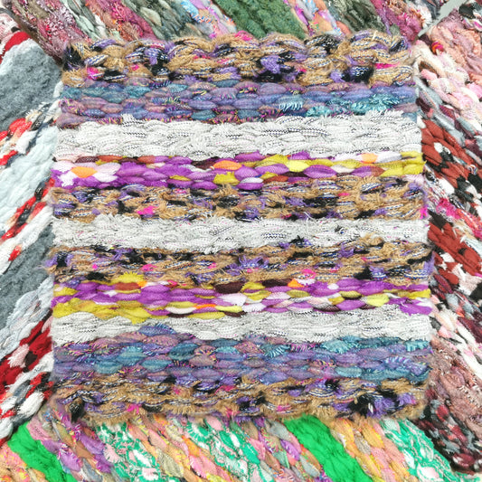 Stuhlkissen Sitzauflage handgewebt in unterschiedlichen Farbvarianten