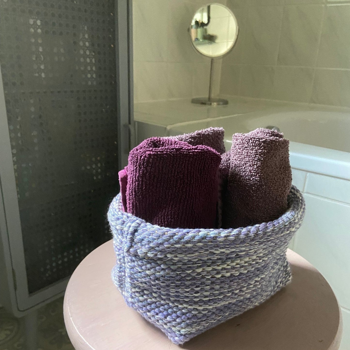 Textilkörbchen Aufbewahrungskorb Sortier Korb Box Organizer Baumwolle