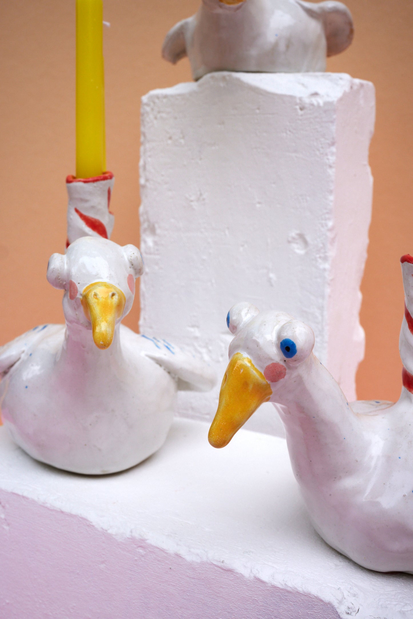 Tierfiguren Kerzenhalter Spaßvogel