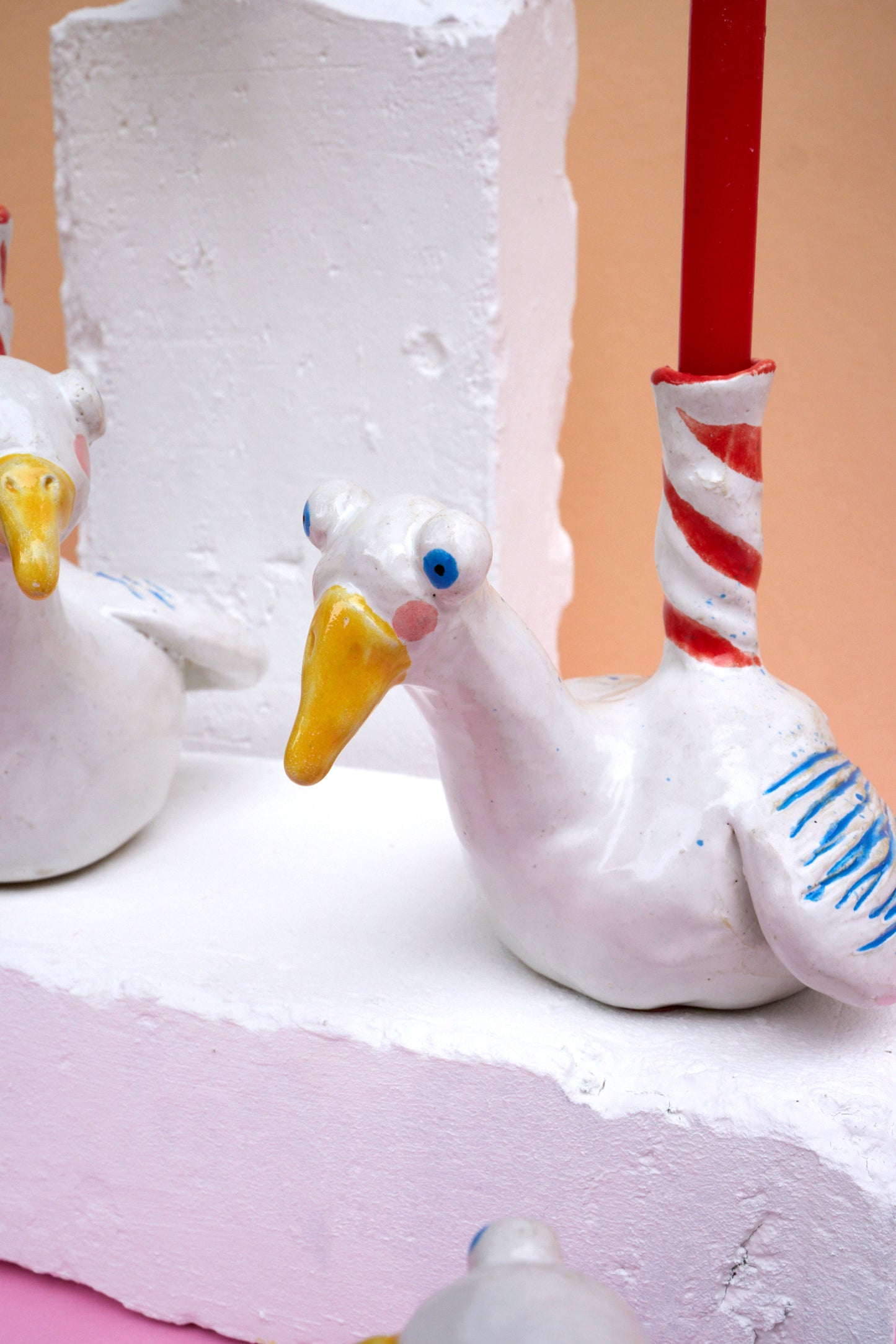 Tierfiguren Kerzenhalter Spaßvogel