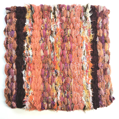 Stuhlkissen Sitzauflage handgewebt in unterschiedlichen Farbvarianten