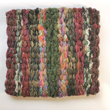 Stuhlkissen Sitzauflage handgewebt in unterschiedlichen Farbvarianten