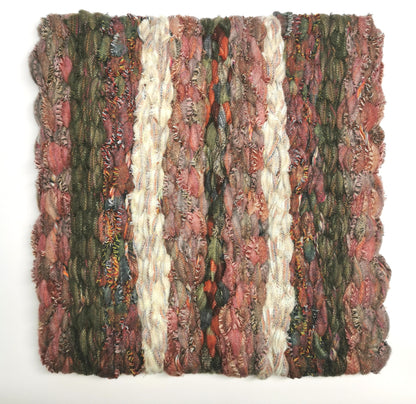 Stuhlkissen Sitzauflage handgewebt in unterschiedlichen Farbvarianten