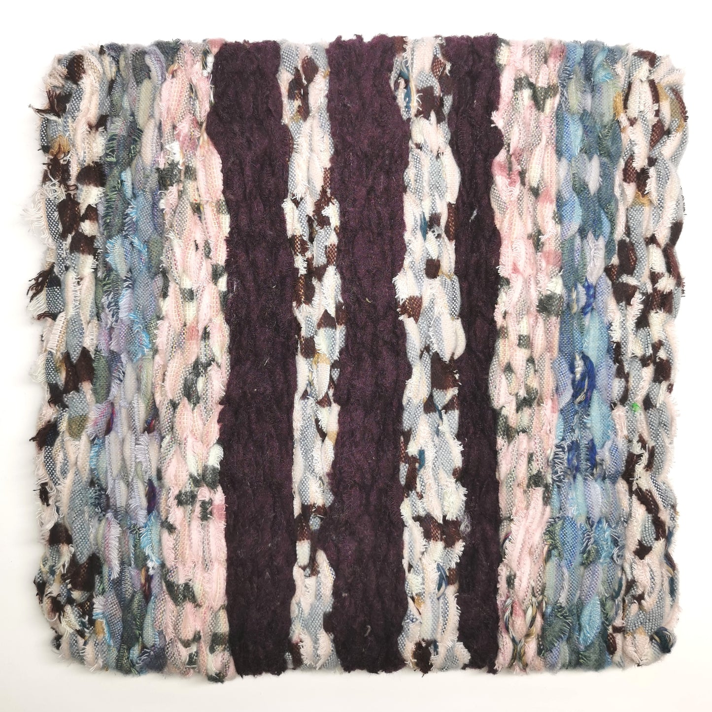 Stuhlkissen Sitzauflage handgewebt in unterschiedlichen Farbvarianten