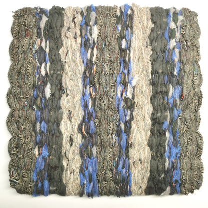 Stuhlkissen Sitzauflage handgewebt in unterschiedlichen Farbvarianten