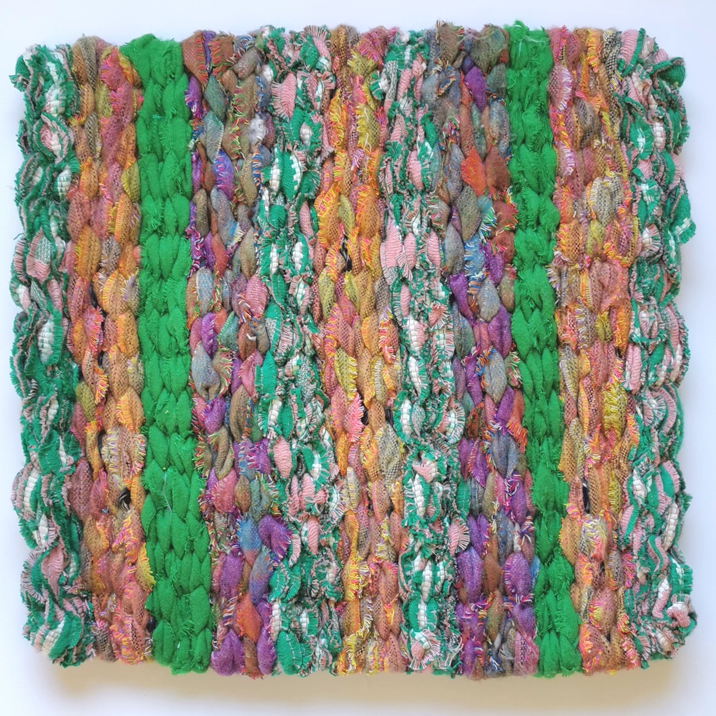 Stuhlkissen Sitzauflage handgewebt in unterschiedlichen Farbvarianten