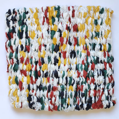 Stuhlkissen Sitzauflage handgewebt in unterschiedlichen Farbvarianten