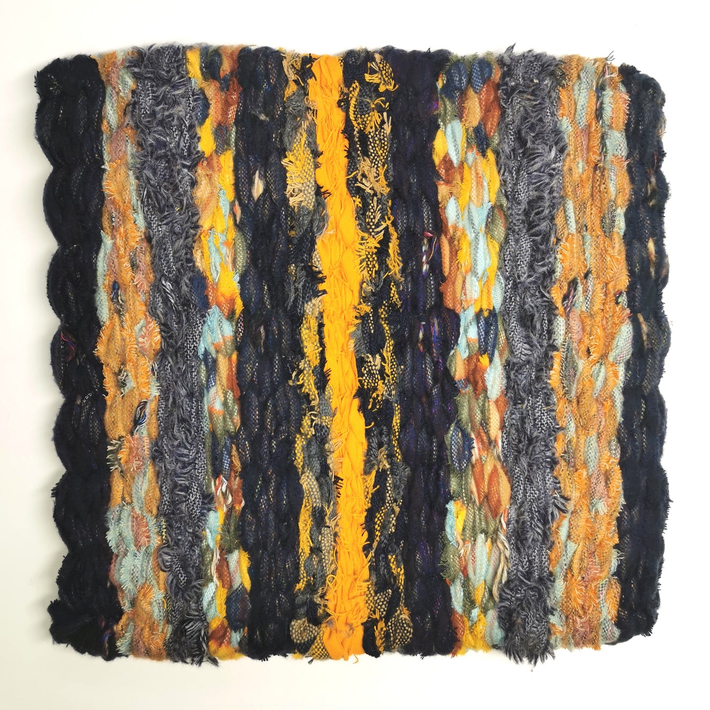 Stuhlkissen Sitzauflage handgewebt in unterschiedlichen Farbvarianten