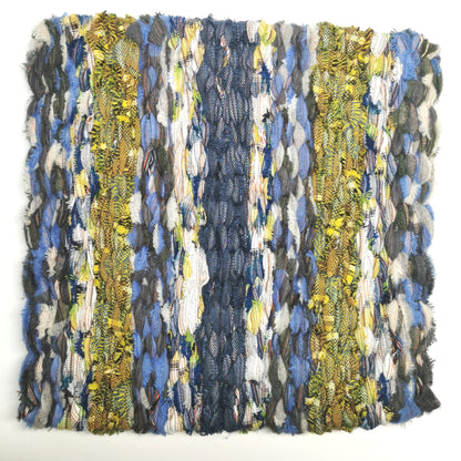 Stuhlkissen Sitzauflage handgewebt in unterschiedlichen Farbvarianten