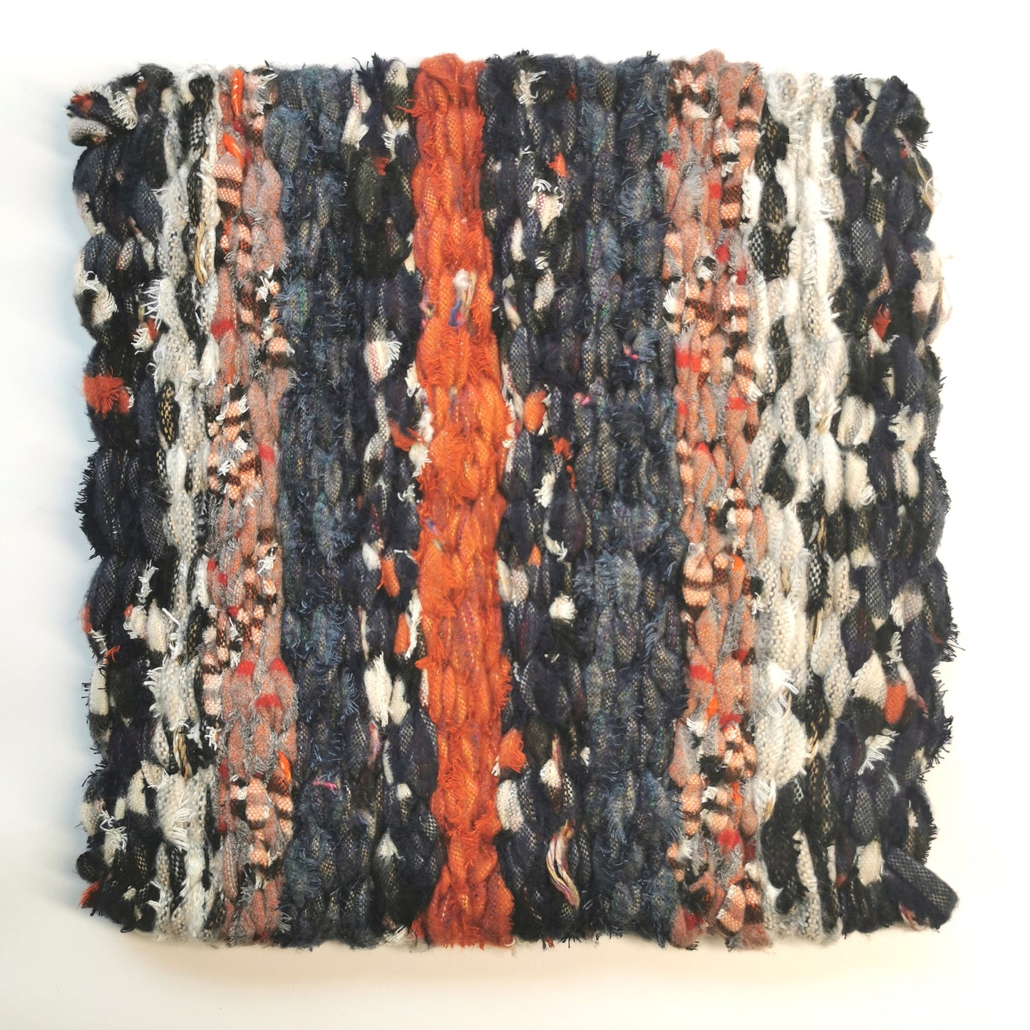 Stuhlkissen Sitzauflage handgewebt in unterschiedlichen Farbvarianten