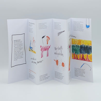 Leporello "Ein Buch über den Frieden"