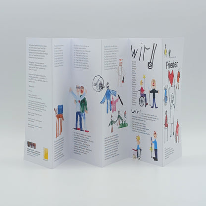 Leporello "Ein Buch über den Frieden"