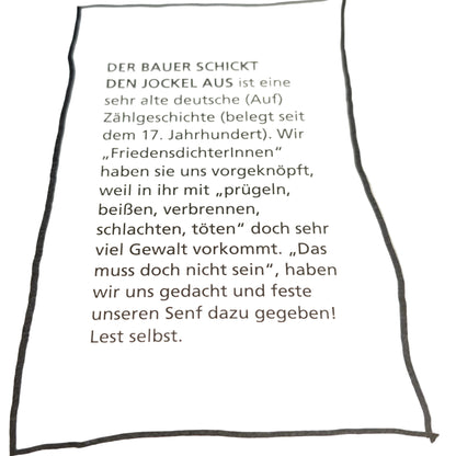 Leporello "Ein Buch über den Frieden"