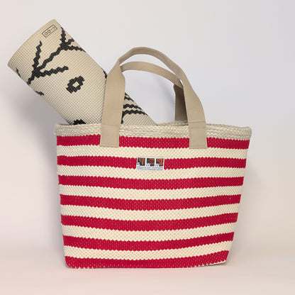 Tasche handgefertigtes Unikat Tragetasche für Strand Einkauf Yoga Freizeit