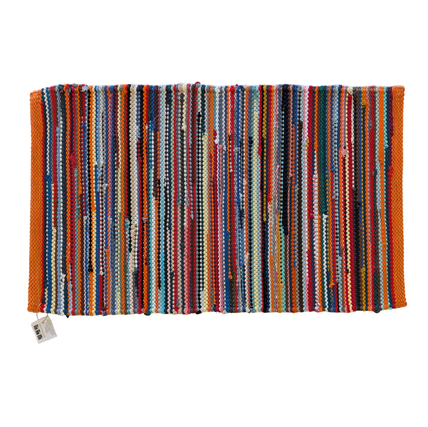 Farbenfroher Upcycling Teppich / Vorleger 50x80cm