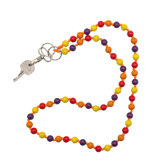 Schlüsselkette aus Perlen