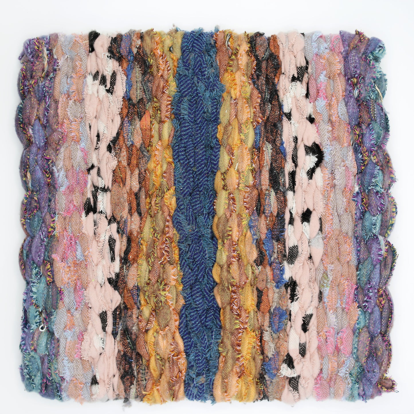 Stuhlkissen Sitzauflage handgewebt in unterschiedlichen Farbvarianten