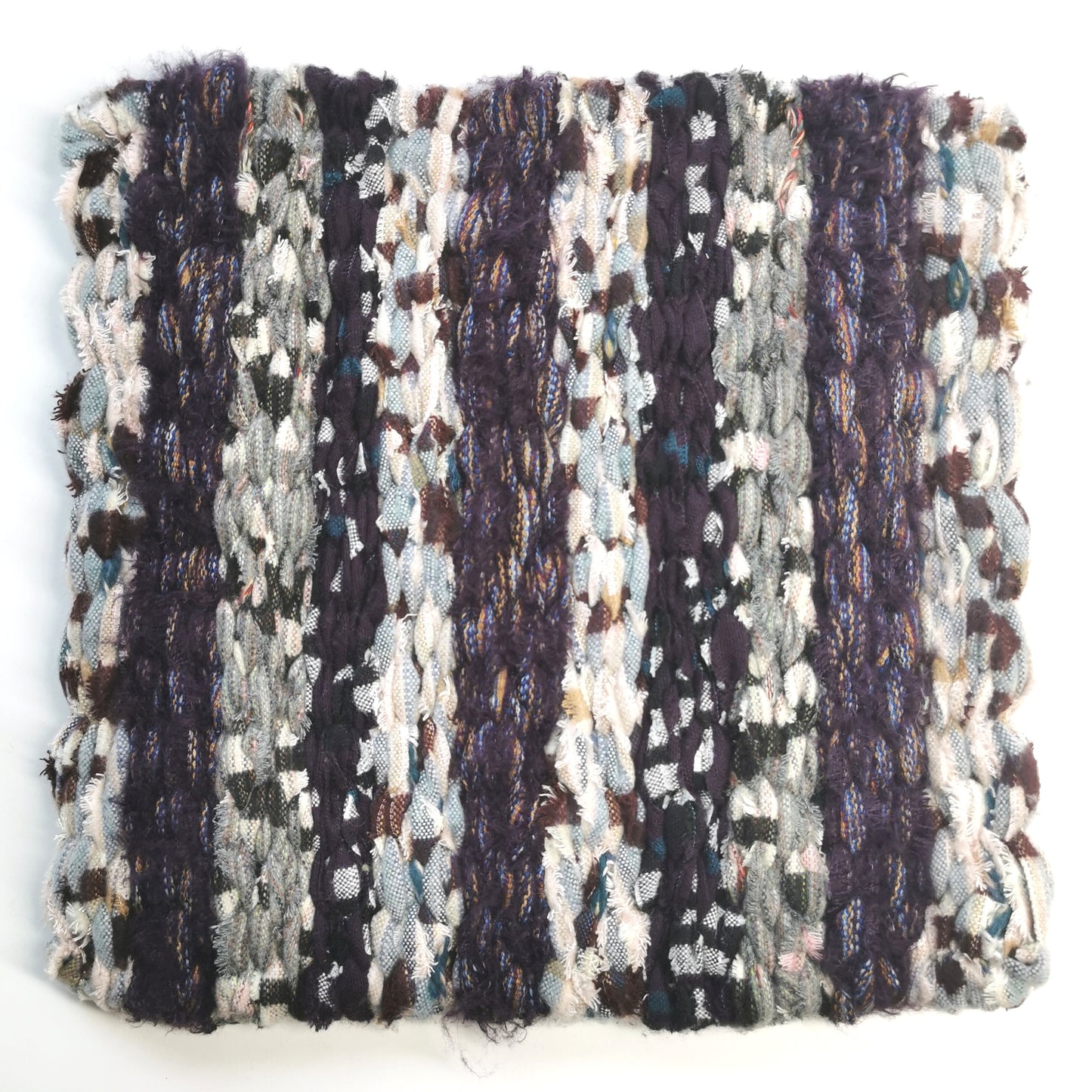 Stuhlkissen Sitzauflage handgewebt in unterschiedlichen Farbvarianten