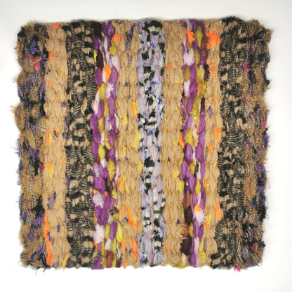 Stuhlkissen Sitzauflage handgewebt in unterschiedlichen Farbvarianten